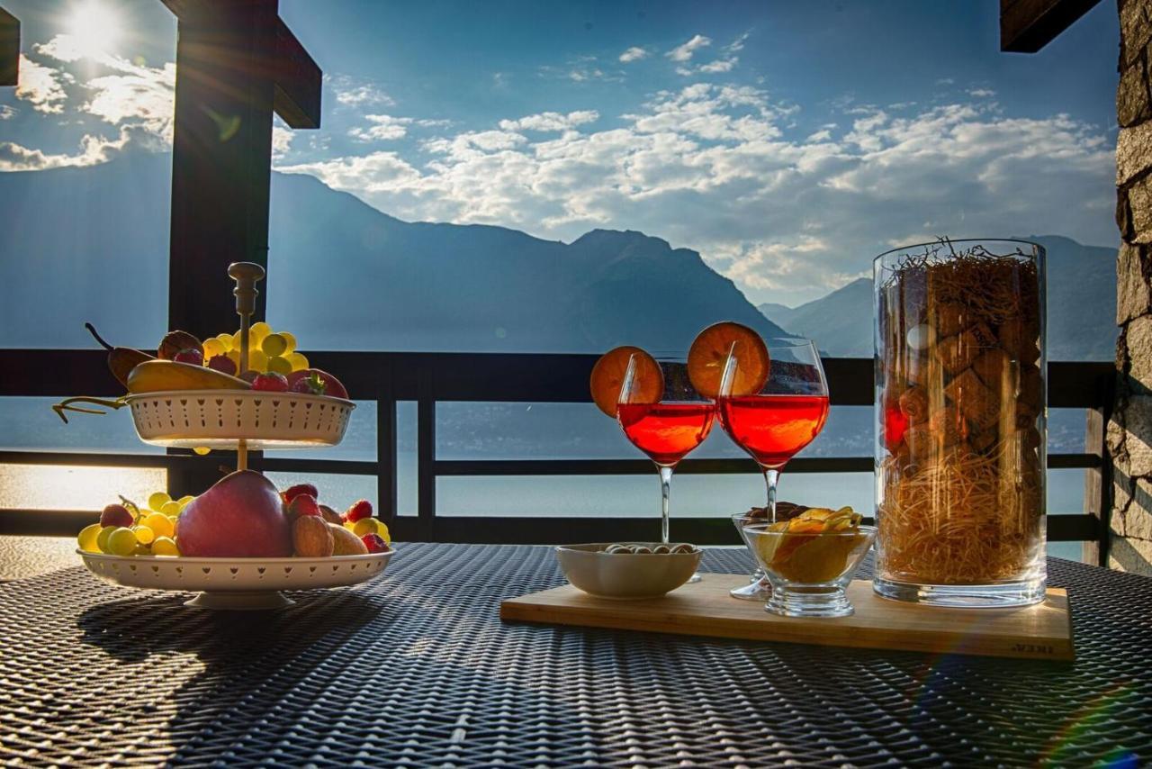 Villa Meraviglia - Villa With Breathtaking Lake Como Views Colico Exterior foto